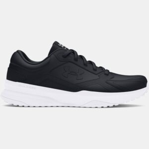 Under Armour UA Edge Leather - 001 Black/Black/White