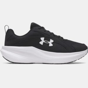Under Armour UA Charged+ Assert 11 Wide (4E) - 001 Black/Black/White