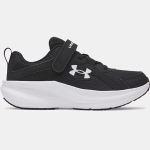 Under Armour UA Charged+ Assert 11 Wide - 001 Black/Black/White