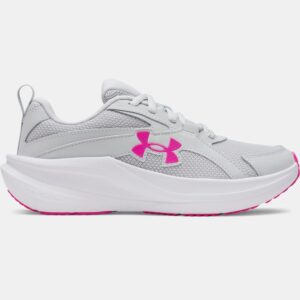 Under Armour UA Charged+ Assert 11 - 014 Halo Gray/Halo Gray/REBEL PINK