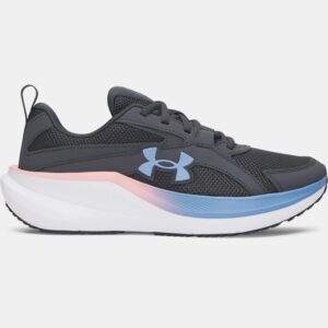 Under Armour UA Charged+ Assert 11 - 016 ANTHRACITE/Posh Pink/Blue Float