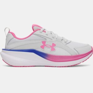 Under Armour UA Charged+ Assert 11 - 023 Distant Gray/Royal/PINK FRENZY
