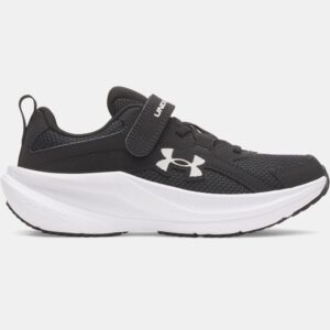 Under Armour UA Charged+ Assert 11 - 001 Black/Black/Metallic Silver