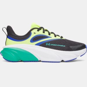 Under Armour UA Charged+ Rogue 6 - 004 Black/Green Citrine/GEODE GREEN