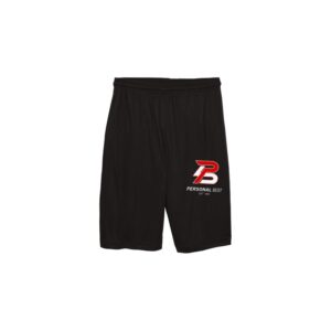 Sport-Tek PosiCharge Competitor Short (ST355) - Black | Left Leg Personal Best Logo
