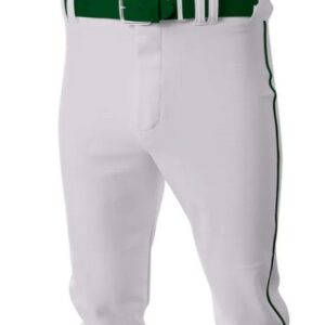 Men's A4 The Knick ( White/ Green Stripe)