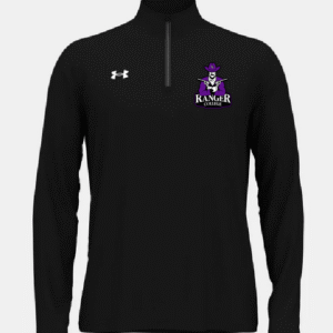 Men's UA Tech™ ¼ Zip (Black)