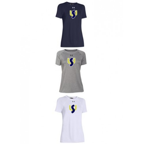 UA Women's Short Sleeve Locker Room Tee