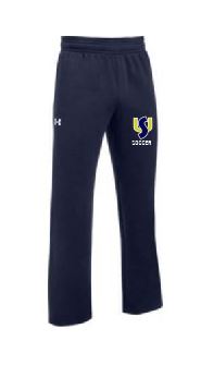 UA Men's Hustle Fleece Pants (Navy)
