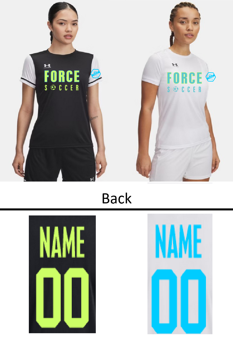 * Womens UA Challenger Jersey (Youth Sizes Available) (Women's Version Is Fitted)