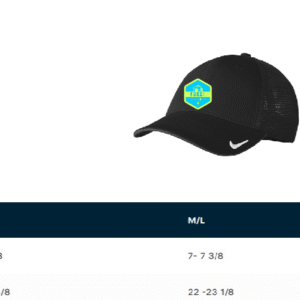 Nike Stretch-to-Fit Mesh Back Cap (Black)