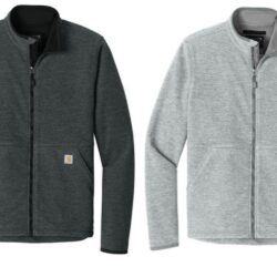 Men's Carhartt® Textured Full-Zip Fleece Jacket